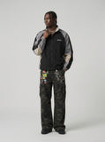DAXUEN edgy-camouflage-cargo-pants — model photo