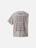 DAXUEN Loose-fit short-sleeved T-shirt with graphic prints