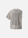 DAXUEN Loose-fit short-sleeved T-shirt with graphic prints
