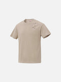 DAXUEN Short-sleeved crew-neck t-shirt with metal embellishments