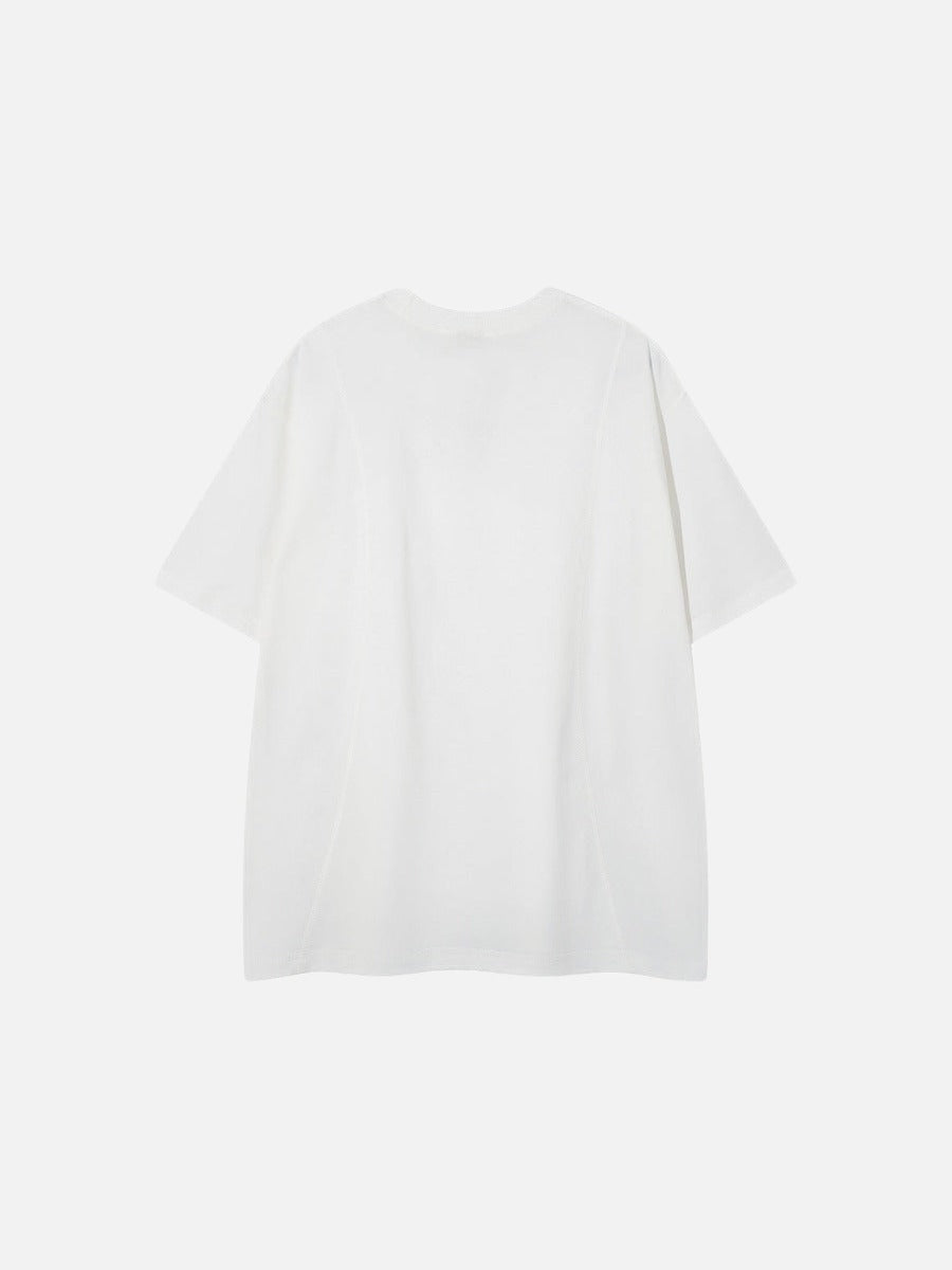 DAXUEN Oversized short-sleeved crew neck t-shirt