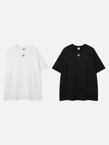 DAXUEN Oversized short-sleeved crew neck t-shirt