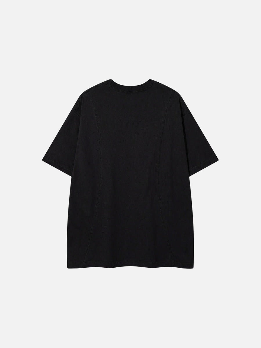 DAXUEN Oversized short-sleeved crew neck t-shirt