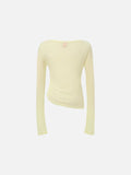 DAXUEN Efficacious slim-fit long sleeve top with graphic