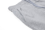 DAXUEN heather grey wide-leg elaborately-script graphic sweatpants