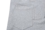 DAXUEN heather grey wide-leg elaborately-script graphic sweatpants