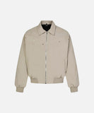 DAXUEN Embroidered bomber jacket in black and beige