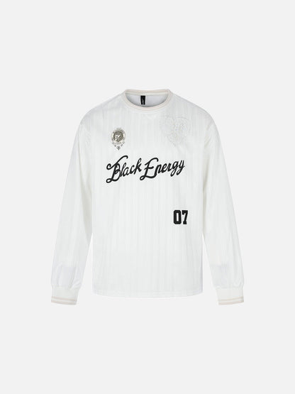 Embroidered Crest Jersey Tee