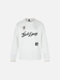 Embroidered Crest Oversized Jersey tshirt