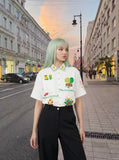 DAXUEN Embroidered Nature Vibe Button-Up Shirt | DAXUEN — model photo