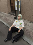 DAXUEN Embroidered Nature Vibe Button-Up Shirt | DAXUEN — model photo