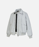 DAXUEN Embroidered relaxed fit bomber jacket