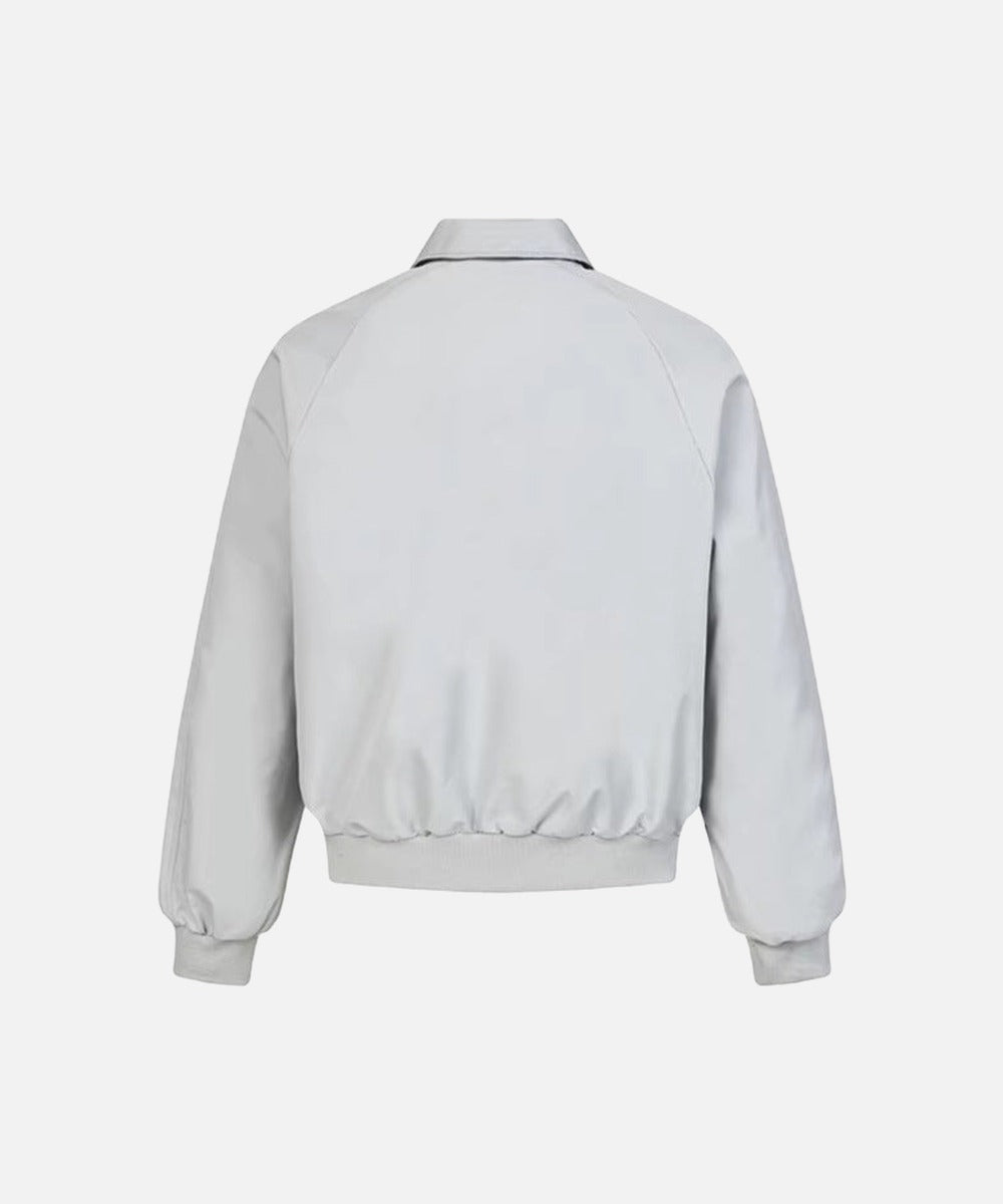 DAXUEN Embroidered relaxed fit bomber jacket