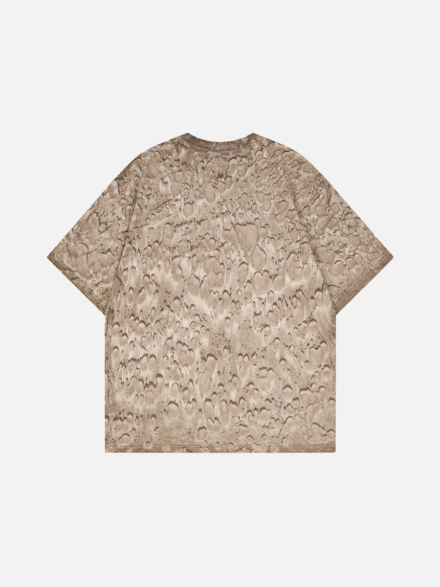 DAXUEN Graphic t-shirt with bubble-like print
