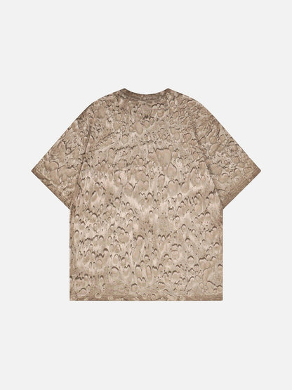DAXUEN Graphic t-shirt with bubble-like print
