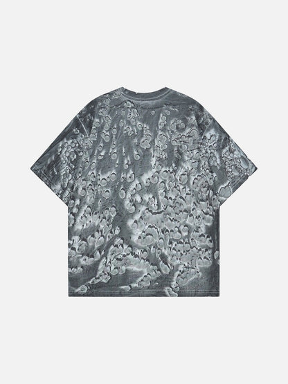 DAXUEN Graphic t-shirt with bubble-like print