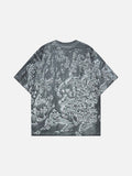 DAXUEN Graphic t-shirt with bubble-like print