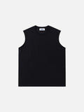 DAXUEN Men's black sleeveless tank top