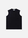 DAXUEN Men's black sleeveless tank top