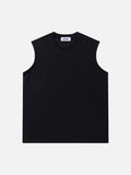 DAXUEN Men's black sleeveless tank top
