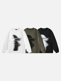 DAXUEN white oversized hands graphic tee
