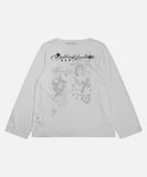 DAXUEN Graphic long sleeve t-shirt with text and designs