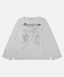 DAXUEN Graphic long sleeve t-shirt with text and designs