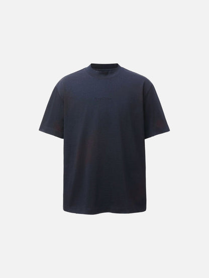 DAXUEN Relaxed-fit short-sleeved T-shirt with ribbed collar