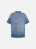 DAXUEN Faded distressed graphic t-shirt