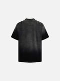 DAXUEN Faded distressed graphic t-shirt