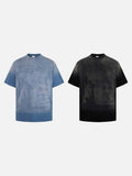 DAXUEN Faded distressed graphic t-shirt