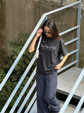 DAXUEN faded-graphic-charcoal-t-shirt — model photo