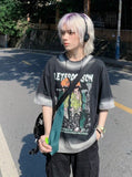 Faded Graphic Oversized T-Shirt