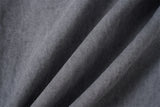 DAXUEN faded grey wide-leg jeans with metallic grommets