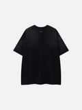 DAXUEN Oversized short-sleeve t-shirt with faded effect