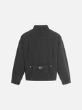 DAXUEN faded olive workwear denim jacket