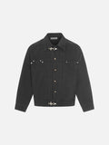 Faded Olive Workwear Denim Jacket