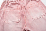 DAXUEN faded pink wide-leg pants with pockets