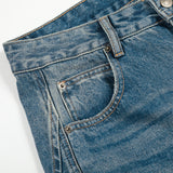 DAXUEN light blue faded wide-leg denim jeans