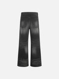 DAXUEN Faded wide-leg jeans in washed denim finishes