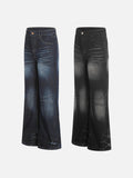 DAXUEN Faded wide-leg jeans in washed denim finishes