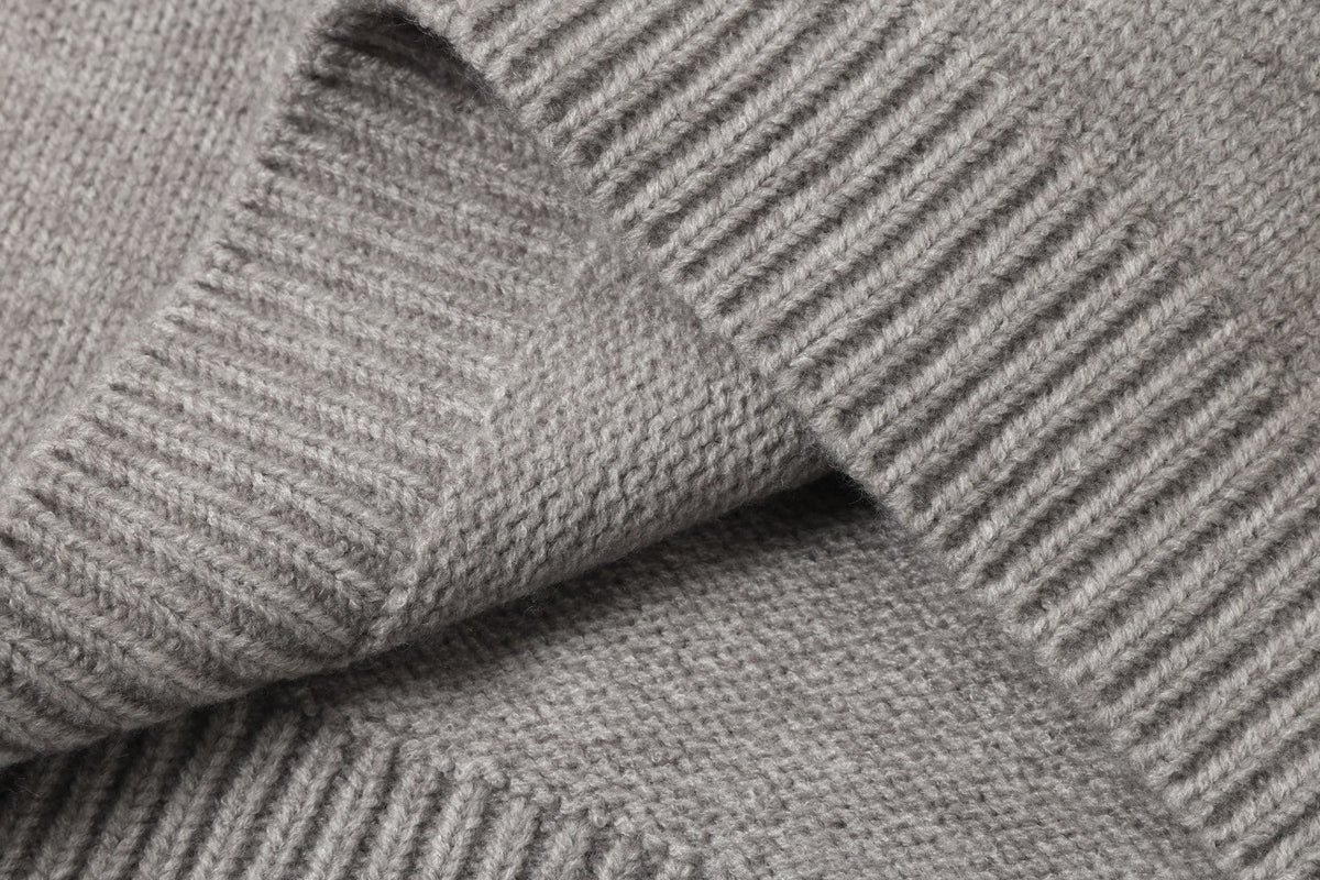 Fair Isle Pattern Knitted Crew Neck Sweater