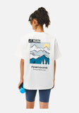 DAXUEN Oversized Mountain Landscape Tee
