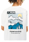 DAXUEN Oversized Mountain Landscape Tee