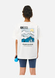 DAXUEN Oversized Mountain Landscape Tee