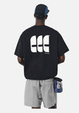 DAXUEN Oversized Bold Back-Print Tee