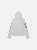 DAXUEN Fitted long sleeve hooded top