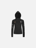 DAXUEN Fitted long sleeve hooded top