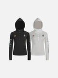 DAXUEN Fitted long sleeve hooded top