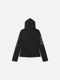 DAXUEN Fitted long sleeve hooded top